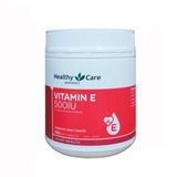  (Úc) Viên uống bổ sung Healthy Care Vitamin E 500IU 200 viên 