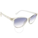  Mắt kính Calvin Klein Blue Gradient Cat Eye Ladies Sunglasses CK20517S 740 56 