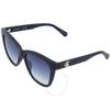 Kính Calvin Klein Blue Gradient Square Ladies Sunglasses CKJ22608S 400 54 