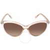  Kính Calvin Klein Brown Cat Eye Ladies Sunglasses CK19534S 