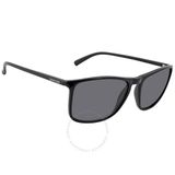  Mắt kính thời trang Calvin Klein Grey Rectangular Men's Sunglasses CK20524S 001 57 