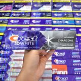  Kem Đánh Răng Crest 3D White Advanced Charcoal Teeth Whitening Toothpaste - 3.3 oz 