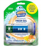  Gel vệ sinh Scrubbing Bubbles Toilet Cleaning Stamp Fresh Gel - Rainshower 1.34Oz 38g 