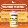  Viên uống dầu cá Kirkland Signature Fish Oil Concentrate with Omega-3 Fatty Acids 400 viên 