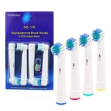  Set 4 bàn chải Replacement Brush Heads Compatible with Oral B Braun 