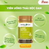  Viên uống giải độc gan Healthy Care Liver Detox 100 viên 