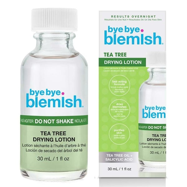  (SALE-T5/26) Lotion chấm mụn Bye Bye Blemish Tea Tree Oil Drying Lotion 1Oz 30ml 