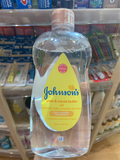  Dầu dưỡng da Johnson's Baby Oil Mineral Oil Enriched with Shea & Cocoa Butter 20Oz 591ml 