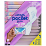  Băng vệ sinh Always Pocket Flexfoam Size 1 Unscented Pads Regular 22 miếng 