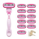  Bộ dao cạo Amazon Basics Women's 5 Blade FITS Razor 