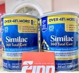  Sữa Mỹ Similac 360 Total Care GMO Free Infant Formula Powder 30.8Oz 873g 