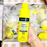  Xịt chống nắng đi biển Neutrogena Beach Denfense SPF70 6.5Oz 184g 