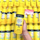  Xịt chống nắng đi biển Neutrogena Beach Denfense SPF70 6.5Oz 184g 