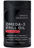  Viên uống bổ sung Omega Sports Research Krill Oil 2000mg with Astaxanthin 60 viên 