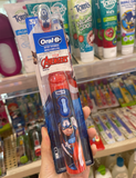  Bàn chải Pin cho bé Oral-B Kids' Battery Toothbrush featuring Marvel's Avengers Soft Bristles 