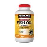  CTY-Viên uống dầu cá Kirkland Signature Fish Oil Concentrate with Omega-3 Fatty Acids 400 viên 