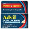  Viên uống hỗ trợ giảm đau Advil Dual Action Caplets with Acetaminophen 250Mg Ibuprofen and 500Mg Acetaminophen Pain Reliever 216 viên 