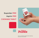  Viên nhai giảm đau hạ sốt cho bé Children's Tylenol Pain + Fever Relief Chewables Bubble Gum 24 viên 