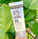  Lotion chống nắng Neutrogena Ultra Sheer Dry-Touch Sunscreen SPF 70 lotion 3Oz 88ml 