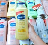  Lotion dưỡng da cho cơ thể Vaseline Intensive Care Essential Healing Body Lotion 24.5 FL Oz 725ml 
