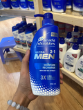  ( Úc ) Dầu gội xả cho nam Head & Shoulders Ultra Men 2-in-1 Moisture Recharge Shampoo 550ml 