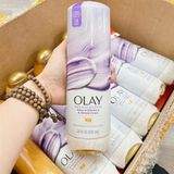  Sữa tắm OLAY Indulgent Moisture Notes of Elderberry & Almond Cream - 24HR Moisturizing Body Wash 20Oz 591ml 