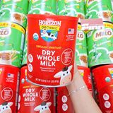  Sữa tươi hữu cơ dạng bột Horizon Organic Instant Dry Whole Milk 30.6Oz 870g 