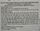  CTY - Dầu gội xả Head & Shoulders Smooth & Silky 2-in-1 Dandruff Shampoo + Conditioner 28.2 FL OZ 835ml 