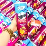  Snack khoai tây Pringles Texas BBQ Sauce Flavour Potato Crisps 100g 