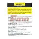  CTY - Viên uống bổ thần kinh và tăng cường sức khỏe Mason Natural B-Complex 100 viên 