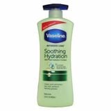  Lotion dưỡng da cho cơ thể Vaseline Intensive Care Soothing Hydration Body Lotion 24.5 FL Oz 725ml 
