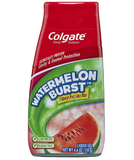  Kem đánh răng cho bé Colgate 2-in-1 Kids' Toothpaste and Anticavity Mouthwash - Watermelon Burst 4.6Oz 130g 