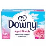  Giấy thơm quần áo Downy April Fresh Fabric Softener Dryer 105 tờ 