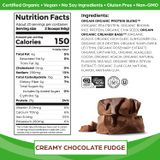  Bột bổ sung Orgain Organic Vegan Protein Powder Creamy Chocolate Fudge <1g Sugar 32.4Oz 920g 