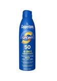  Xịt chống nắng Coppertone Sport Sunscreen Broad Spectrum SPF 50 Water Resistant Spray Sunscreen 5.5Oz 156g 