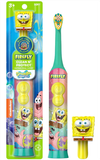  Bàn chải Pin Firefly Clean N' Protect, Spongebob Squarepants Toothbrush 