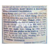  CTY-Sữa tắm gội cho bé Cetaphil Baby Wash & Shampoo With Organic Calendula 230ml 