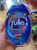  Viên nhai hỗ trợ dạ dày Tums Chewy Bites Assorted Berry 60 viên 