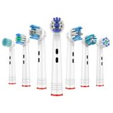 Set 4 bàn chải Replacement Brush Heads Compatible with Oral B Braun 