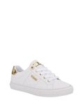  Giày GUESS Women's Loven Lace-Up Sneakers size 8 White Multi LL 
