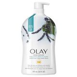  CTY - Sữa tắm Olay Fresh Outlast Body Wash Notes of Birch Water & Lavender 24HR Fresh Vibes 975mL 33Oz 