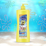  Sữa tắm gội xả cho bé Suave Kids Natural 3-in-1 Shampoo, Conditioner, Body Wash - SpongeBob SquarePants Jellyfish Splash - 28Oz 828ml 