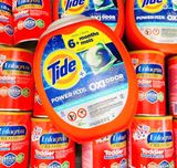  Viên giặt Tide Ultra OXI Power PODS with Odor Eliminators Laundry Detergent 63 viên 