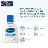  CTY-Sữa rửa mặt cho da hỗn hợp đến da dầu Cetaphil Oily Skin Cleanser 125ml 