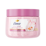 Tẩy tế bào chết Dove Himalayan & Rose Body Scrub Exfoliates Radiant Skin 15Oz 425g 