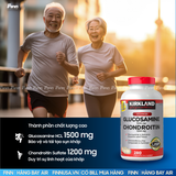  Viên uống bổ sung xương khớp Kirkland Signature Glucosamine and Chondroitin 280 viên 