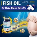  CTY - Viên uống bổ sung Omega Fish Oil Careline 1000mg 100 viên 