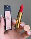  Son Gucci Rouge À Lèvres 25 Goldie Red Matte Minisize 0.035Oz 1g 
