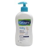  Sữa tắm gội Cetaphil Baby Wash & Shampoo with Organic Calendula 13.5Oz 399ml 