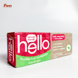  Kem đánh răng cho bé Hello Kids All Ages Fluoride-Free Toothpaste - Fresh Watermelon 4.2Oz 119g 